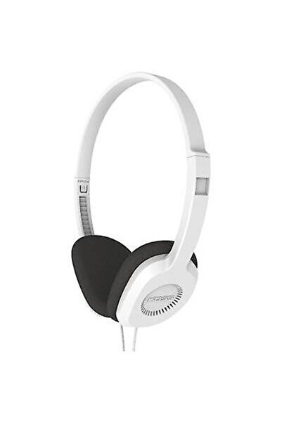 KOSS KPH8w Headphones, On-Ear, Wired, White