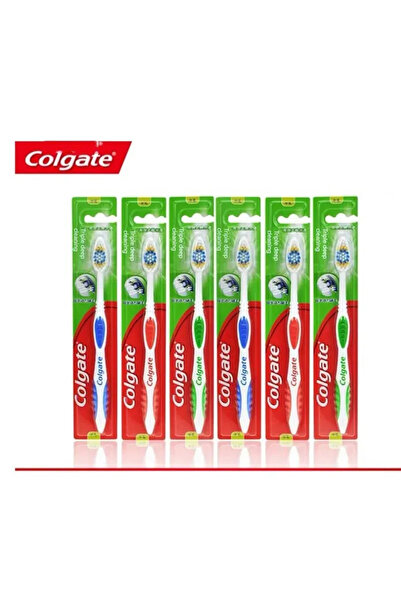 Colgate 6 pcs Clogate 6pcs Adult Soft Bristle Toothbrush Whitening Oral Hygie...