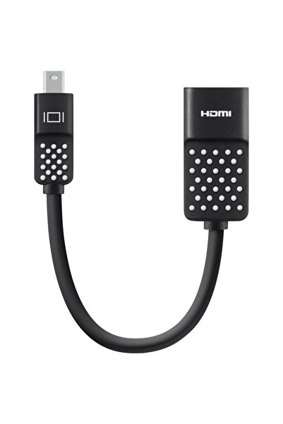 Belkin Mini DisplayPort to HDMI Adapter, 4k, 12.7 cm., Black