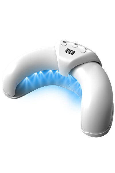 Choice مصباح LED أبيض يعمل بالأشعة فوق البنفسجية لتزيين الأظافر، منظف لفطريات...