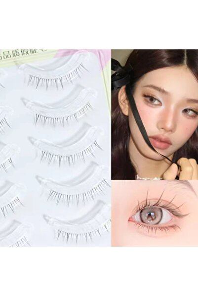 choice2 C w-34 أسود 4-7 مم بني أسفل الرموش ليتل فليم السفلية W-41 نمط طبيعي ق...