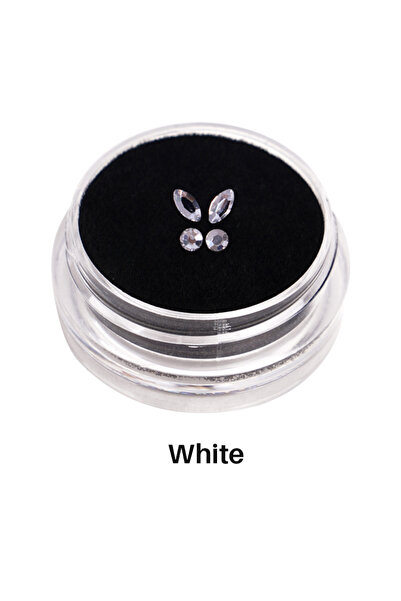 Choice1 white 4pcs/box Teeth Gems Fashion Beauty Ornaments Dental Diamond Cry...