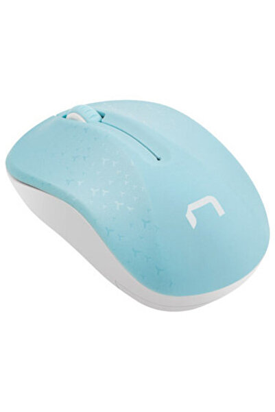 Natec Tastatură wireless Toucan albastru și alb 1600DPI