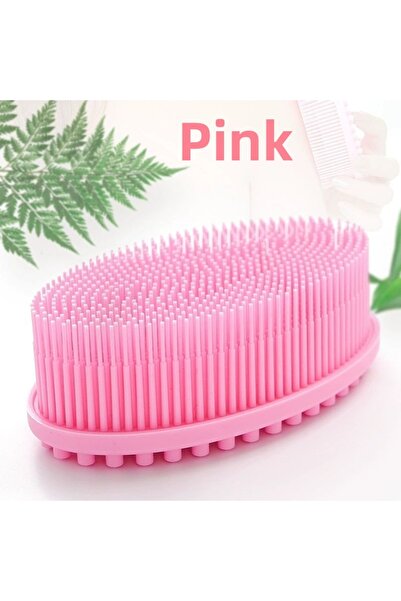 Choice إسفنجة استحمام سيليكون زرقاء مقاس 12×7×4 بوصة، فرشاة استحمام جافة لتدل...