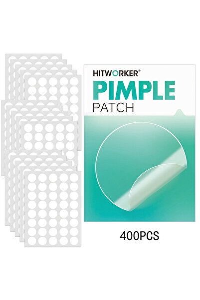 Choice 400 قطعة من لصقات الهيدروكولويد المقاومة للماء وغير المرئية لعلاج حب ا...