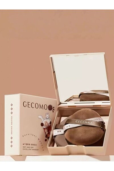 Choice مجموعة واحدة من قطعتين من إسفنجات البودرة مع مرآة، للاستخدام الجاف وال...