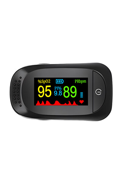 Choice Black Finger Pulse Oximeter Medical Portable Blood Oxygen Oxymetre Hea...