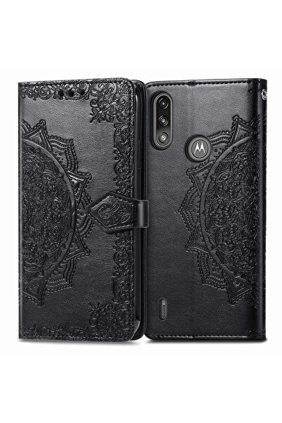 BAIDIYU Book-type case for Motorola Moto E7i Power, with card and money slots...