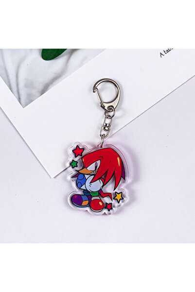 Choice 5 cm 4 1/5PCS Anime Characters Sonic The Hedgehog Acrylic Keychain Acc...