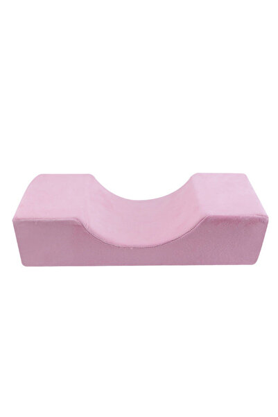 Choice9 وسادة رموش مريحة من Pink-Fl-ZT - دعامة للرقبة من إسفنج الذاكرة مع حقي...