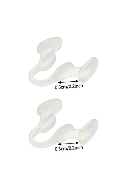 Choice موسع أنف أبيض من السيليكون مضاد للشخير، مشبك أنف، مساعد على النوم - تح...