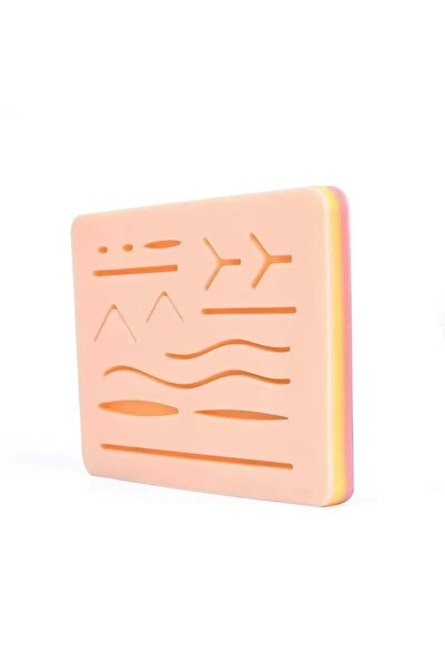 Choice1 الخيار ب: مجموعة تدريب على خياطة الجروح باستخدام ضمادة سيليكونية للجل...