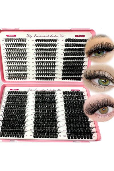 Choice3 MIX 0.07mm D PT3040506080100 Spikes Lash Individuals Volume Eyelash C...
