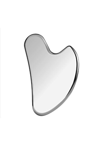 Choice أداة غوا شا للوجه من الفولاذ المقاوم للصدأ، قطعة واحدة، لشد البشرة وتد...