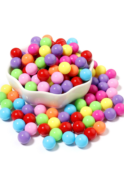 Choice4 100 قطعة من الخرز الأكريليكي الدائري الملون، 6 مم (لون داكن)، 100 قطع...