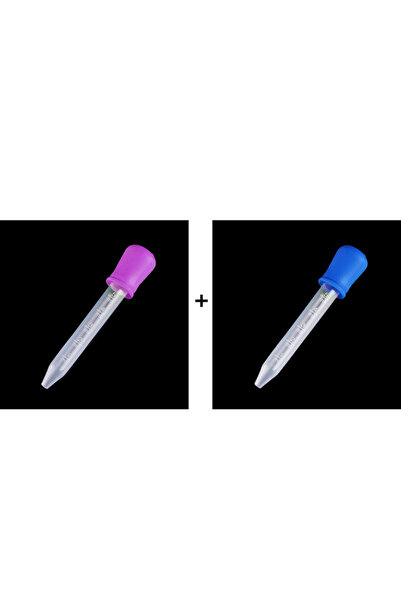 Choice1 قطارة سيليكون بلاستيكية من قطعتين سعة 5 مل، مناسبة لتغذية الأدوية الس...