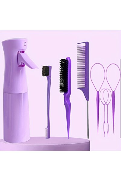 Choice DGSJT HEPH FaQ-Zi 8-piece hair styling set, 6.76 oz spray bottle and n...