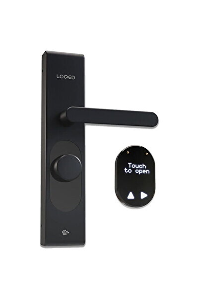 Shelly Încuietoare inteligentă tactilă LOQED (negru) (WiFi / BT)