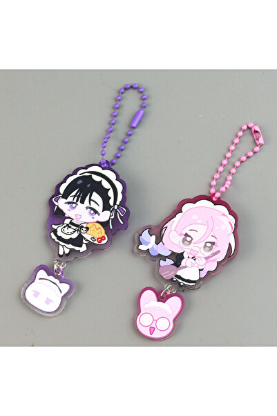 Choice K969-set Mizi Sua Ivan Keychain Anime ALIEN STAGE Women Chain for Pant...