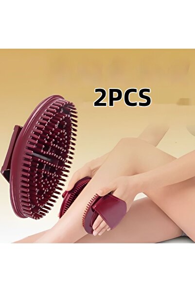 Choice 2Pcs 2Pcs Scorpion Comb Manual Massage Meridian Brush Silicone Five El...