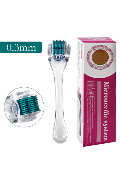 Choice1 0.3mm 540 Titanium Face Roller For Beard Scalp Hair Growth and Scar M...