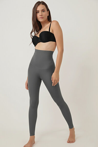 AZURİNE High Waist Body Shaper Tummy Flattening Corset Leggings