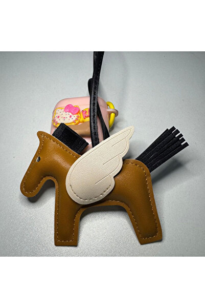 Choice A2 قطعة واحدة قلادة صغيرة من الجلد على شكل ملاك بيغاسوس، إكسسوار أنيق،...