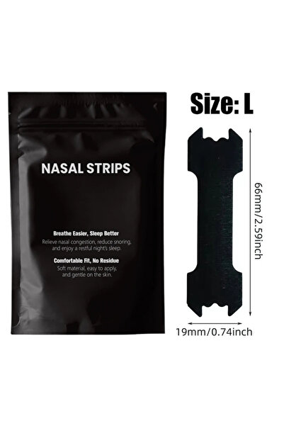 Choice4 كيس واحد - 30 قطعة، مقاس كبير، 90/60/30 قطعة، شرائط أنف سوداء، شرائط ...