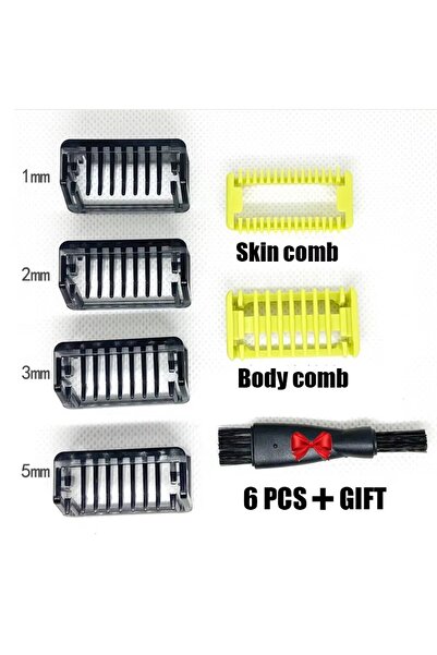Choice 7 قطع من أمشاط الحماية القابلة للتعديل لشفرات ماكينات الحلاقة الكهربائ...
