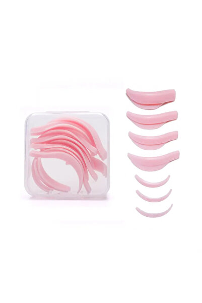 Choice 7pairs pink Recycling 3D Eyelashes Curler Rods Shield Lashes Extension...