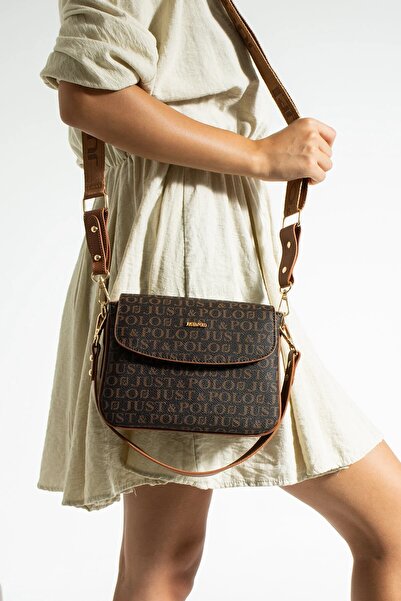 Just Polo 3 Compartment Crossbody Shoulder Bag