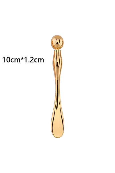 Choice 10cm Gold Metal Face Massage Stick Anti Wrinkle Eye Cream Applicator M...