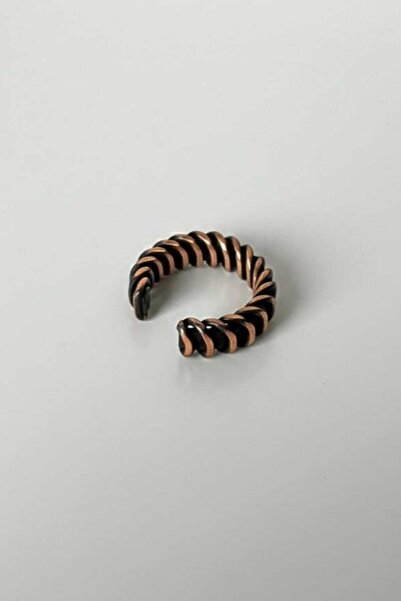 CAPO by Aytaç Yamaç Copper Ring with Antique Detail Model