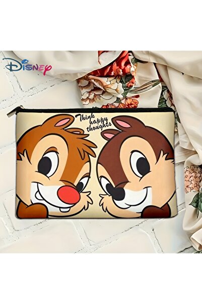 Choice حقيبة مستحضرات تجميل ديزني تشيب آند ديل قطعة واحدة - حقيبة بسحاب متعدد...