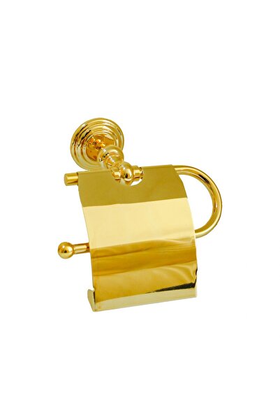 FKN حامل ورق التواليت الذهبي من تشامليكا