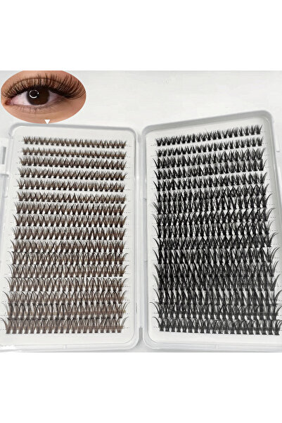 Choice مجموعة رموش JMS-heizong المكونة من 640 قطعة، رموش فردية، وصلات رموش، ت...