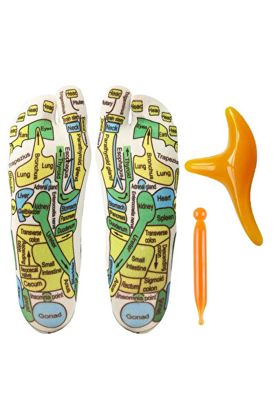 Choice1 جوارب رجالية AB طقم واحد، جهاز تدليك القدمين بتقنية الضغط الإبري لتخف...