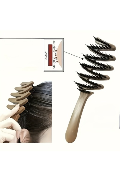 Choice فرشاة تدليك فروة الرأس عالية الجودة مضادة للكهرباء الساكنة، ناعمة لشعر...