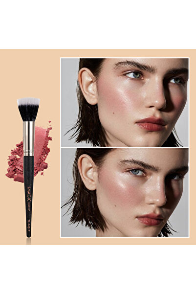 Choice فرشاة أحمر الخدود TL-448-7 IMAGIC أحادية، فرشاة بودرة سائبة، فرشاة تحد...