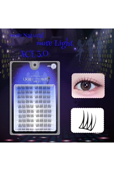 Choice1 رموش ACE3.0 MIAOJIE العنقودية، رموش فردية قابلة لإعادة الاستخدام، رمو...