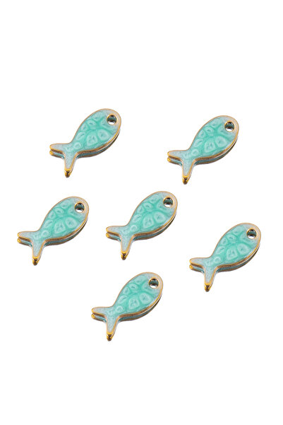 Choice 10 قطع بألوان عشوائية، قلادة من الفولاذ المقاوم للصدأ بألوان زاهية على...