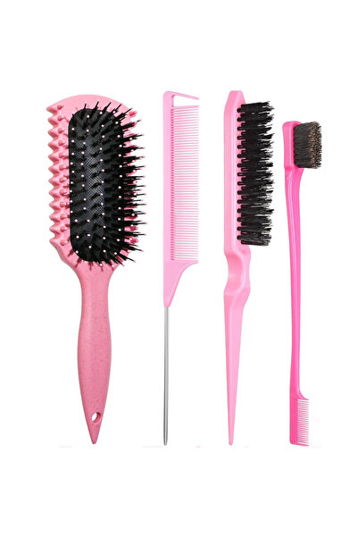 Choice مجموعة جديدة من 4 قطع من فرش تحديد تجعيدات الشعر، منتجات فرشاة الشعر ا...