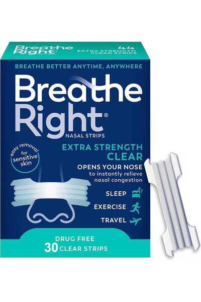 choice2 علبة واحدة تحتوي على 30/60/90 قطعة، شرائط أنف للنوم، شرائط للتنفس، شر...