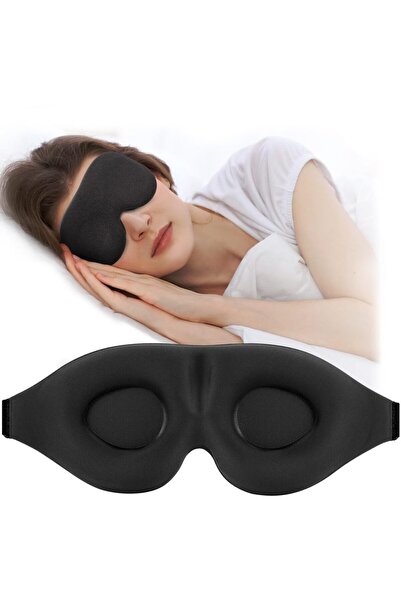 Choice Black 1PCS Sleep Mask for Side Sleeper, Complete Light Blocking 3D Sle...