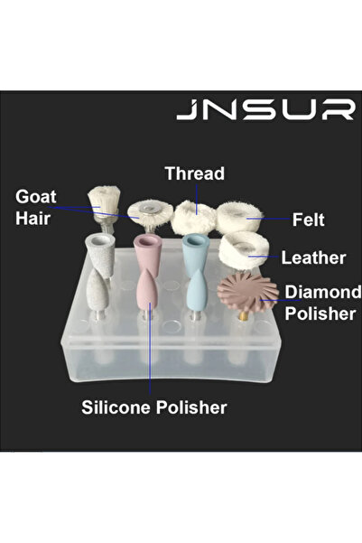 Choice9 مجموعة 4000PLUS المطورة لحشوات الأسنان المركبة، مجموعة تلميع الأسنان،...