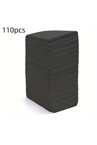 Choice 110 قطعة من وسادات تنظيف الوشم للاستخدام مرة واحدة، لون أسود، مرايل وش...