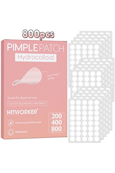 Choice 800pcs HITWORKER 800-Piece Acne Patches | Hydrocolloid Round Acne Patc...