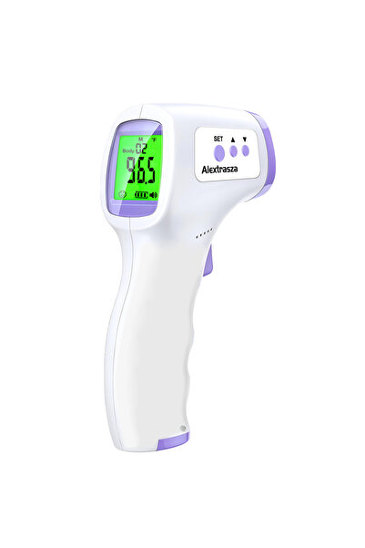 Choice White Alextrasza Forehead Thermometer Non-contact Medical Digital Feve...