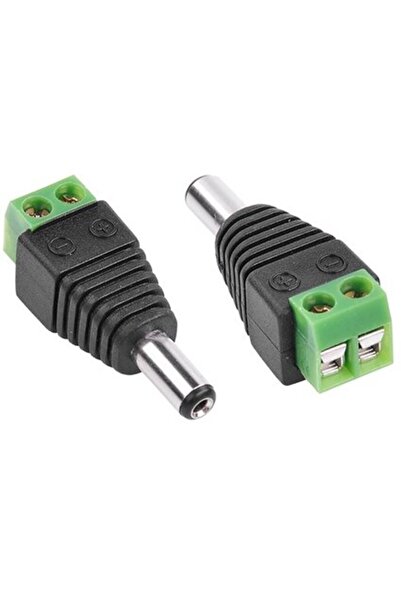 Generic DC 2.1/5.5 MALE POWER PLUG WITH ATTACHMENT