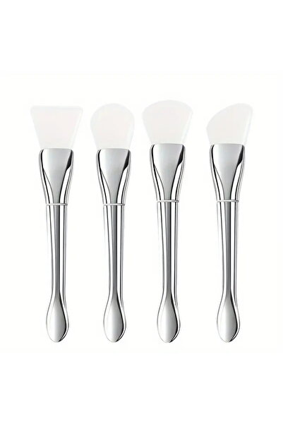 Choice 4 قطع من فرشاة قناع الوجه المصنوعة من السيليكون برأس ناعم مع مكشطة مدم...